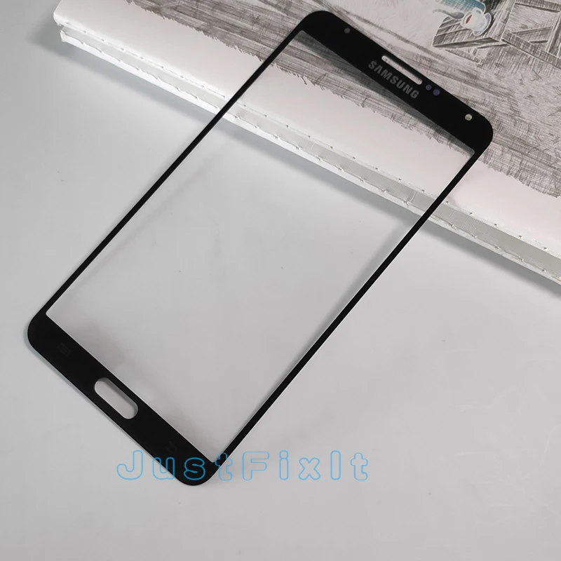 Для samsung Galaxy Note 4 N910 N910C N910F N910A lcd сенсорный экран передняя стеклянная внешняя панель Замена клея внешняя стеклянная линза