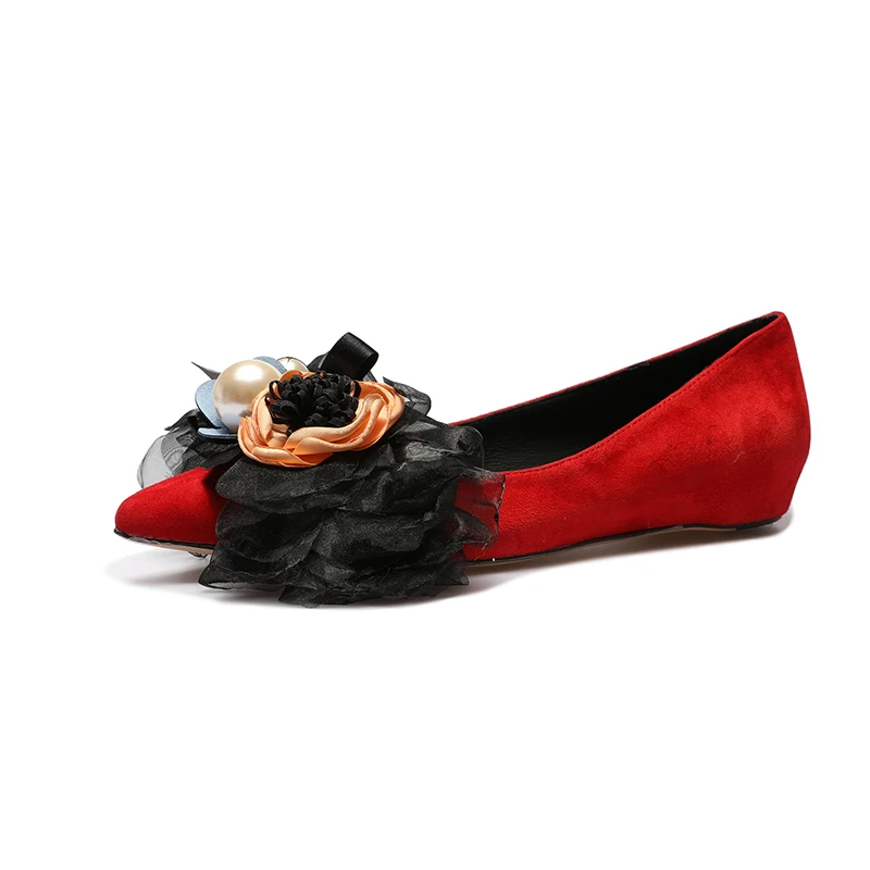 Женская обувь на плоской подошве с острым носком; коллекция года; сезон осень; Новинка; кожаная удобная женская обувь со стразами и большим бантом; лоферы; женская обувь на толстой мягкой подошве; sapato de mujer