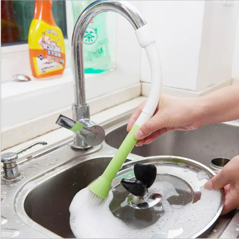 ZGTGLAD Water saving Faucet Filter Vegetable Brush Cleaning Brush