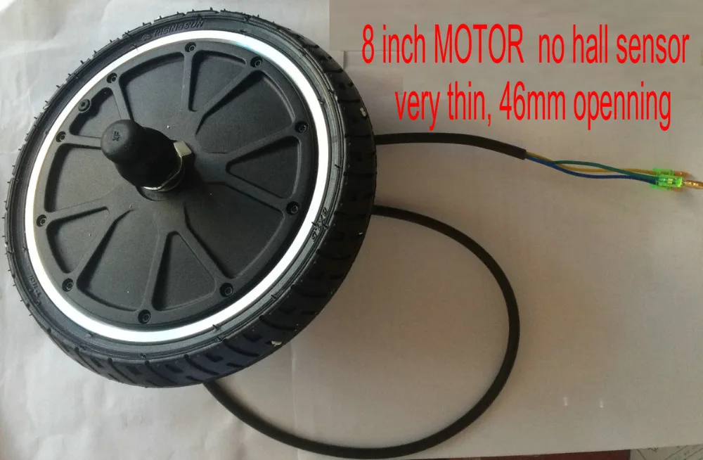 Flash Deal 8inch BLDC hub motor gearless with tyre 24v36v 180w-400w for electric scooter ebicycle MTB lithium Folding bike motorcycle 4