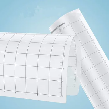 

3pcs Replacement Cutting Mat Transparent Adhesive Mat with Measuring Grid 12 by 12-Inch for Silhouette Cameo Plotter Machine