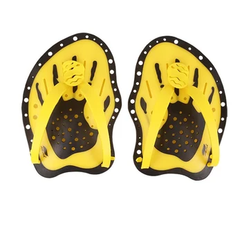

1 Pair Swimming Paddles Adjustable PVC Hand Webbed Gloves beginner Hand Fin Training Diving Paddle Gloves Paddles Water Sport