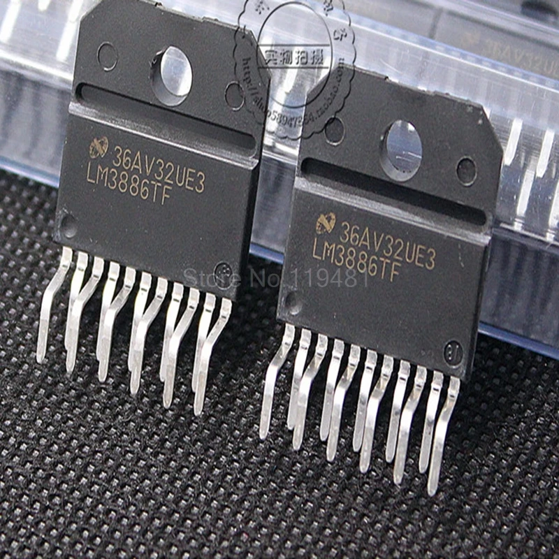 LM3886TF Amplifier IC 1 Channel (Mono) Class AB TO 220 11 Isolatedin
