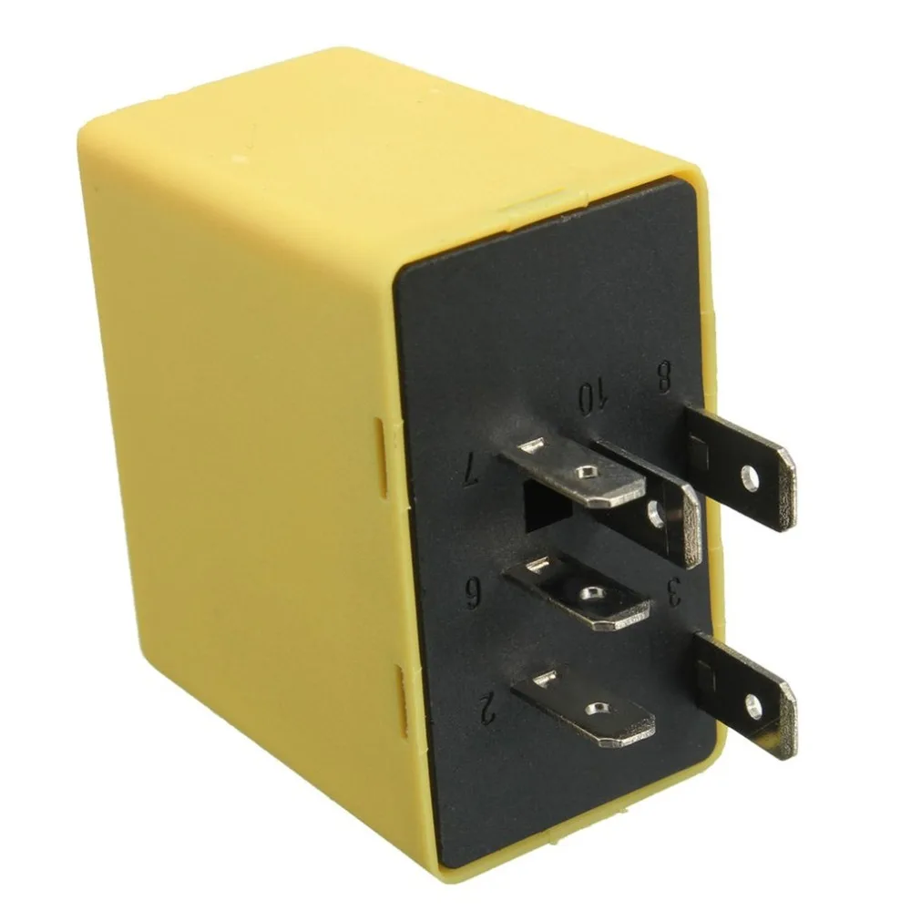 Universal 12V 6 Pin Auto Flasher Hazard Indicator Relay Unit Switches