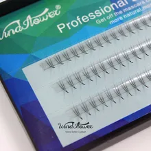 Charming false mink eyelashes 3d eyelash extensions 0.07mm thick individual eye lashes makeup tool 3 rows