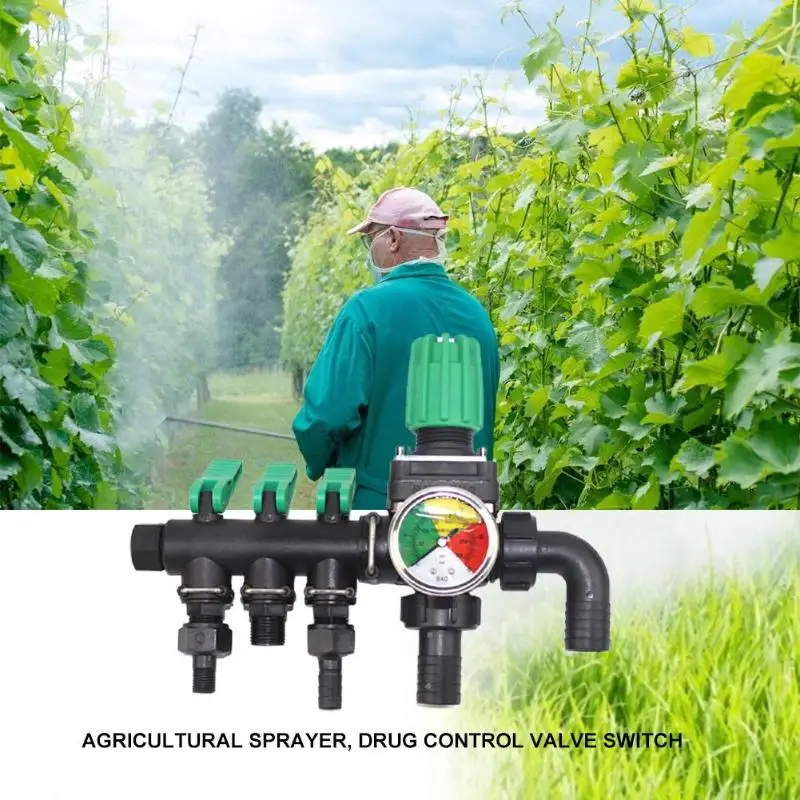 

3-Way Water Connector Drugs Agricultural Spray Machine Farm Sprayers Tools
