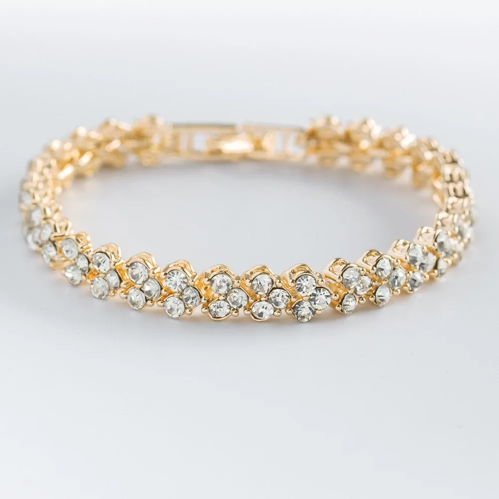 

Women Lady Classic Cubic Zirconia With Crystal Jewelry Special Gift For Mom
