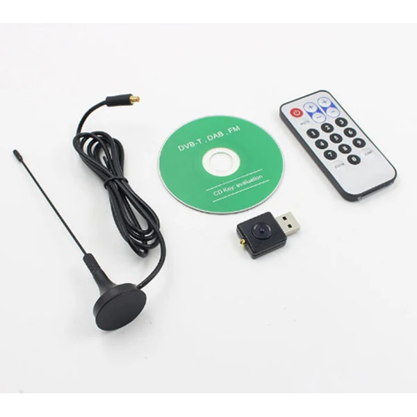 USB цифровой DVB-T SDR & FM & R820T & DVB-T HDTV тюнер приемник RTL2832U3