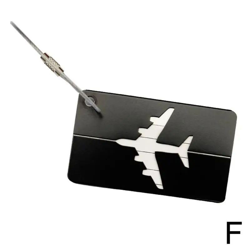 Travel Portable Aluminium Alloy Luggage Tags Baggage Name Tags Suitcase Address Label Holder Travel Accessories Travel Portable Aluminium Alloy Luggage Tags Baggage Name Tags Suitcase Address Label Holder Travel Accessories