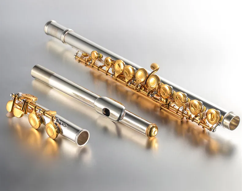 Musical Instruments Flute Cupronickel Silver Plated C Key
