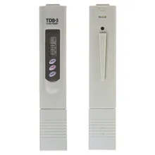 Портативная ручка TDS-3 метр 0-9990 ppm ЖК-цифровой счетчик воды фильтр для измерения качества воды тестер чистоты TDS метр