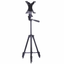 Cámara Profesional Trípode De Aluminio Del Sostenedor Del Soporte Para el ipad de alta Calidad 2 3 4 Mini Tabla/PC Soporte Para Aire Pro Para Samsung