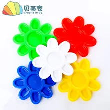 5 шт солнце цветок цвет смешивание пигментов для детей в детском саду художественная живопись граффити палитра