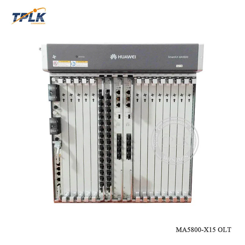 

HW original MA5800-x15 GPON 10G OLT with 2*MPLA + 2*PILA + 16 port GPHF C++ board