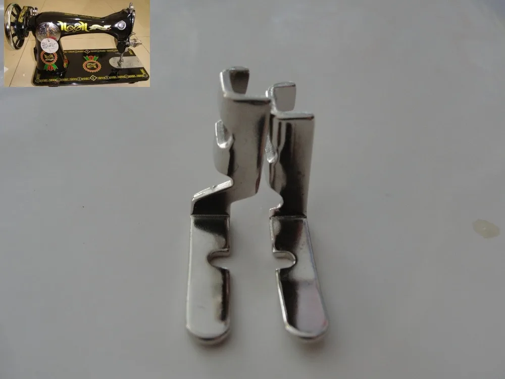 

Vintage household sewing machine presser foot home blackheads unilateral presser 2pcs # 711L + 711R