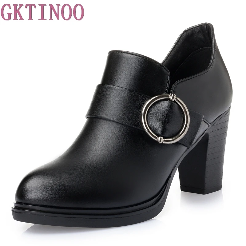 platform work heels