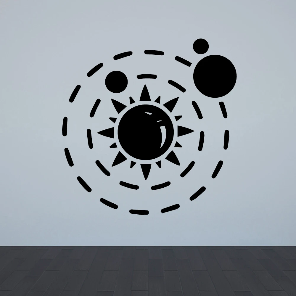 

Funny Sun Wall-Sticker Personalized Creative For Living Room Decorative Vinyl Art Decoration DIY Home Decor