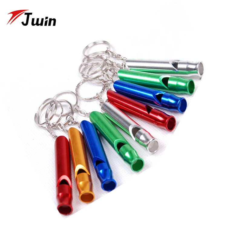 

Jwin Multifunctional Emergency Survival Whistle Keychain For Camping Hiking Outdoor Sport Tools Training whistle
