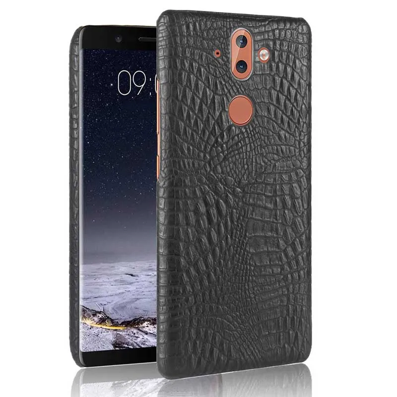 

For Nokia 8 Sirocco Case Nokia N8 Cover Luxury Alligator Crocodile Skin Back Phone Case for Nokia N 8 Nokia8 Sirocco Case Coque