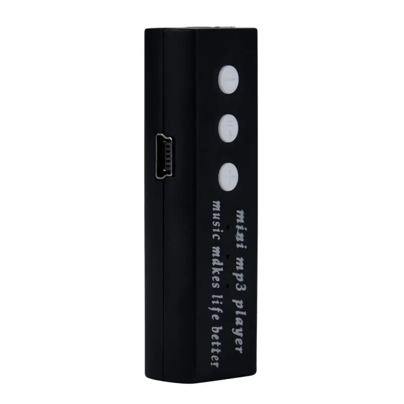 

HL 2017 Mini USB Clip Digital Mp3 Music Player Support 16GB SD TF Card GD ma27 Levert Dropship E21#3