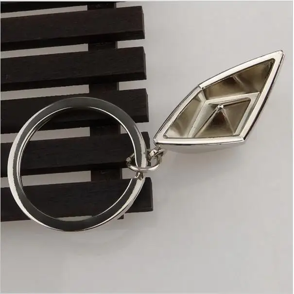 Креативная форма парусной лодки прекрасный брелок металлический сплав Лодка ключи цепочки ключи кольца подарок для мужчин и женщин
