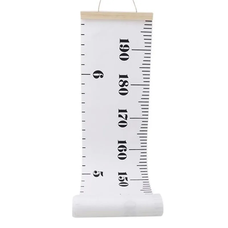 

Nordic Style Canvas Baby Child Growth Charts Kids Height Measure Ruler Wall Sticker For Children Room Nursery Decoration Gift