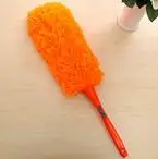 1 шт. мягкой микрофибры для очистки duster с кнопкой пыль Cleaner ручка перо антистатические анти Магия бытовой химии инструмент LF 159 - Цвет: Оранжевый