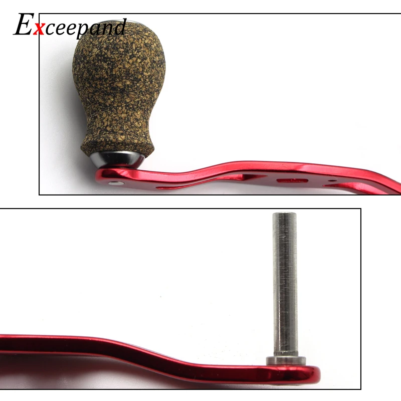 Exceepand المطاط الفلين سوبر الطاقة الصيد بكرة مقبض ل أبو غارسيا دايوا الانظار Baitcasting بكرة القبضات