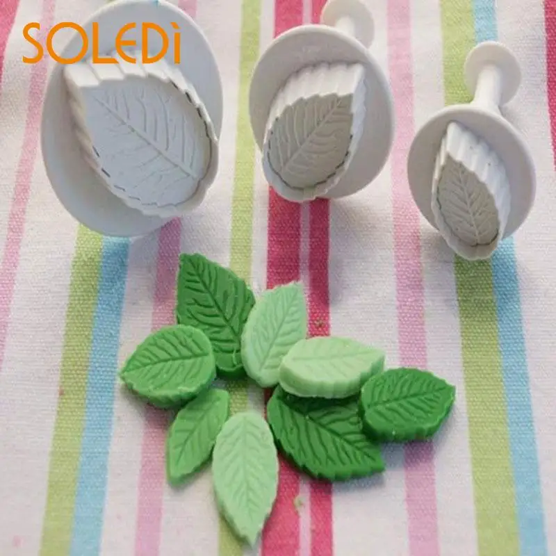 

Fondant Sugarcraft Cake Decorating Icing Plunger Baking Tools Mold Set