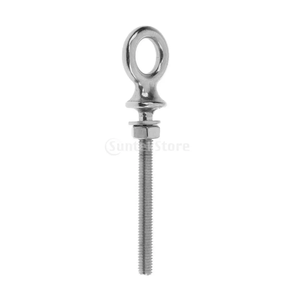 M6 M8 M10 M12 Thread Stainless Steel Eye Bolts Lifting Eyebolts with