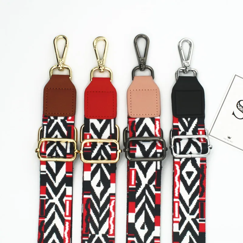 140CM National Style Handbag Belt Strap Accessory Adjustable Bag Belt For Shoulder Bag Strap Replacement Strap Part KZ151359