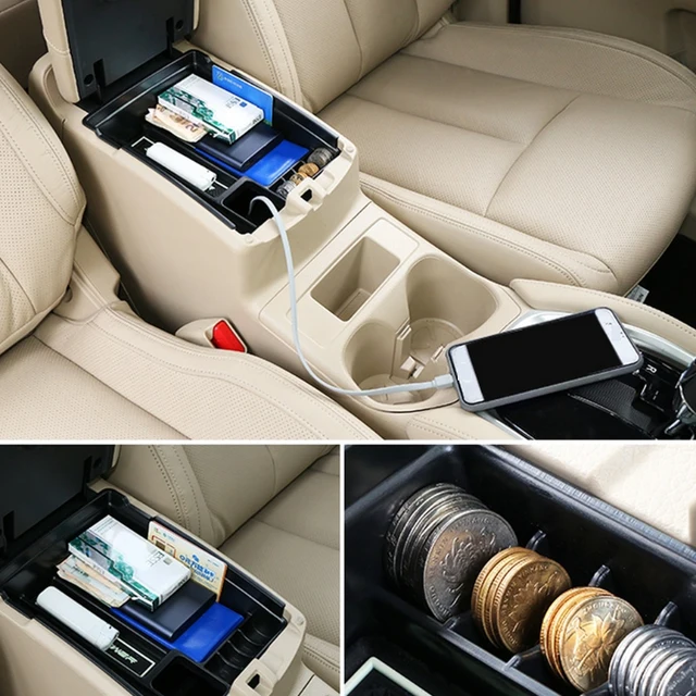 Car Center Console Armrest Box Glove Box Secondary Storage For Nissan