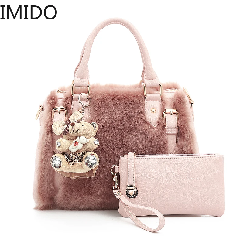 

2018 Two Sets Handbag Womwn Crossbody Bags for Women Designer Handbags Women Famous Brands PU Leather High Quality Shoulder Bag