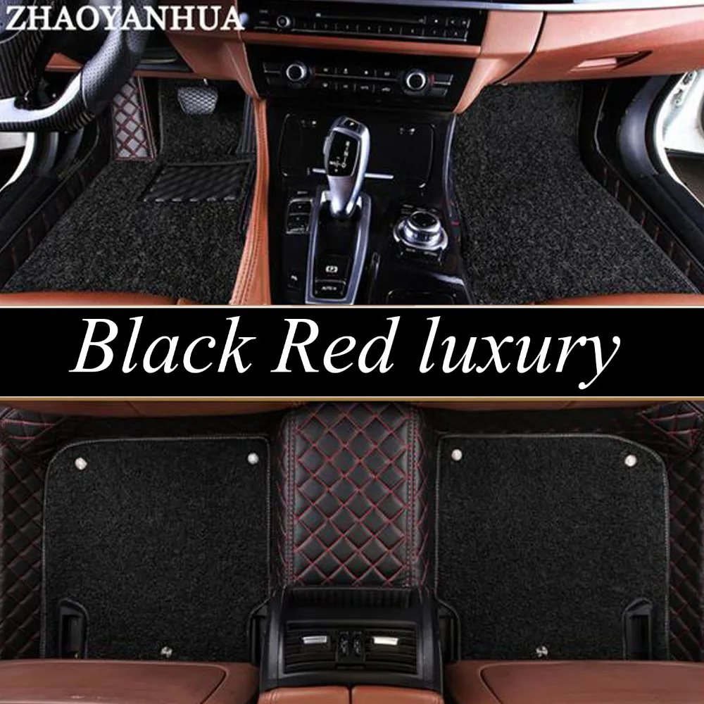 

ZHAOYANHUA Car floor mats for Nissan Tida Versa Sunny 5D all weather heavy duty car-styling carpet rugs floor liners(2004-) ZHAO