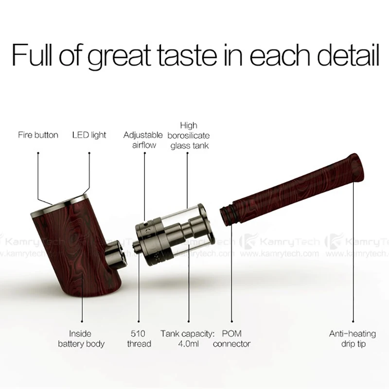 100% оригинальный комплект электронной сигареты Kamry K1000 Plus 1000 мАч|e cigarett original|e smoke