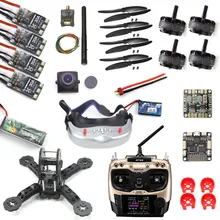 DIY RTF Racer 190 FPV Drone F3 Flight ControllerTransmitter Camera GOGGLE Glass RC Multicopter Helicopter