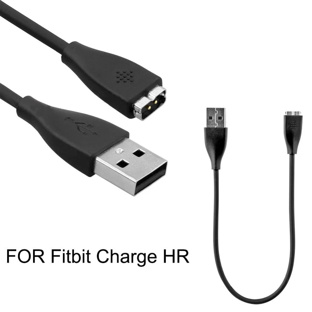 DHL Free 1000pcs lot wholesale USB Charger Charging Cable For Fitbit Charge HR font b Smart