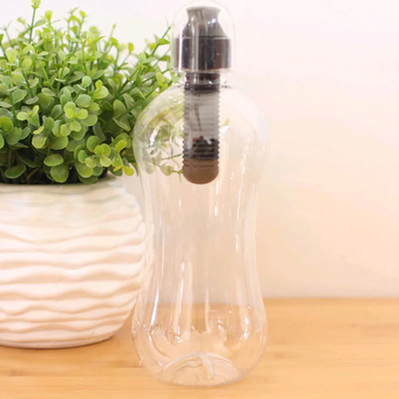 

550ml Water Hydration Filter Bobble Bottle Drinking Outdoor Sports Hiking Hot