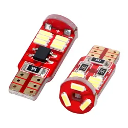 Itimo купола Рединг Освещение T10 4014 15smd автомобиль свет canbus, 1 пара автомобиль Светодиодная лампа Габаритные огни внешний лампы Белый