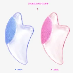 Face Eyes Massager Silicone Slimming Facial Cleaner SPA Gua sha Massage With Tool Red Or Blue Light Physiotherapy Scraping Board Face Eyes Massager Silicone Slimming Facial Cleaner SPA Gua sha Massage With Tool Red Or Blue Light Physiotherapy Scraping Board