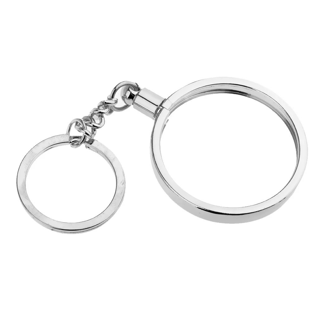 Antique Souvenir Coin Keychains Pendant Key Chain Keychain Commemorative Coin Key Ring Women Men Fans Gift  40mm