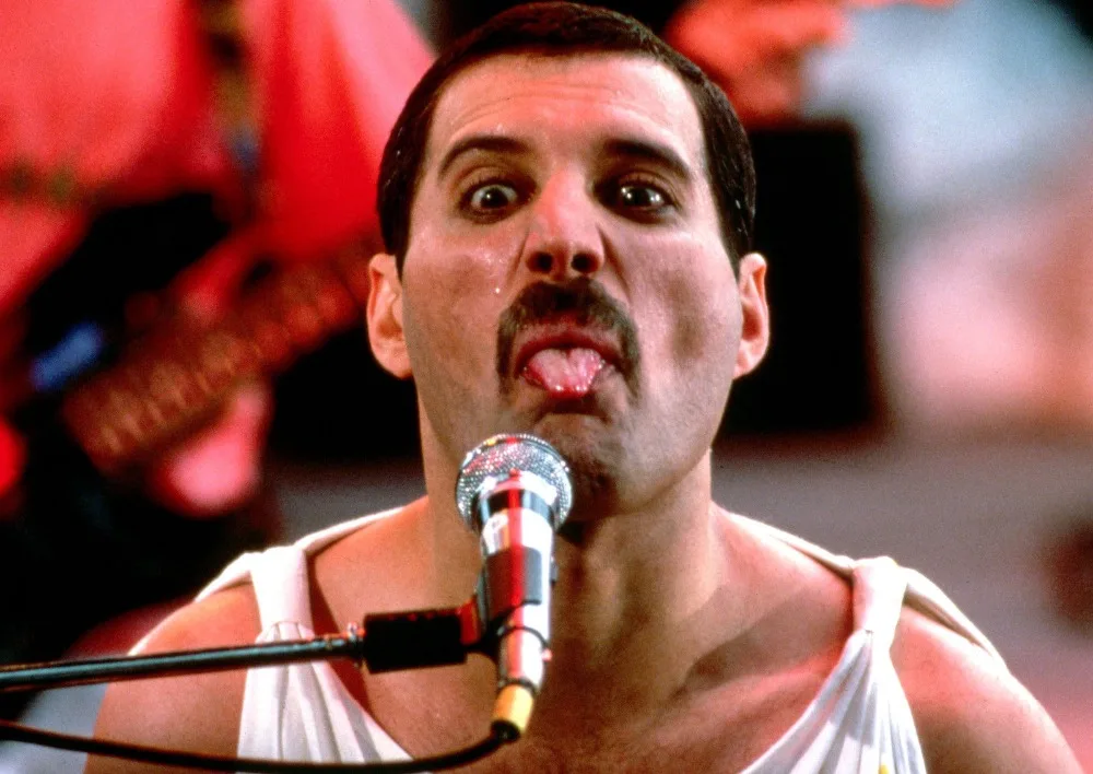 Freddie Mercury фото королева рок-группы Легенда картина винтажный музыкальный постер