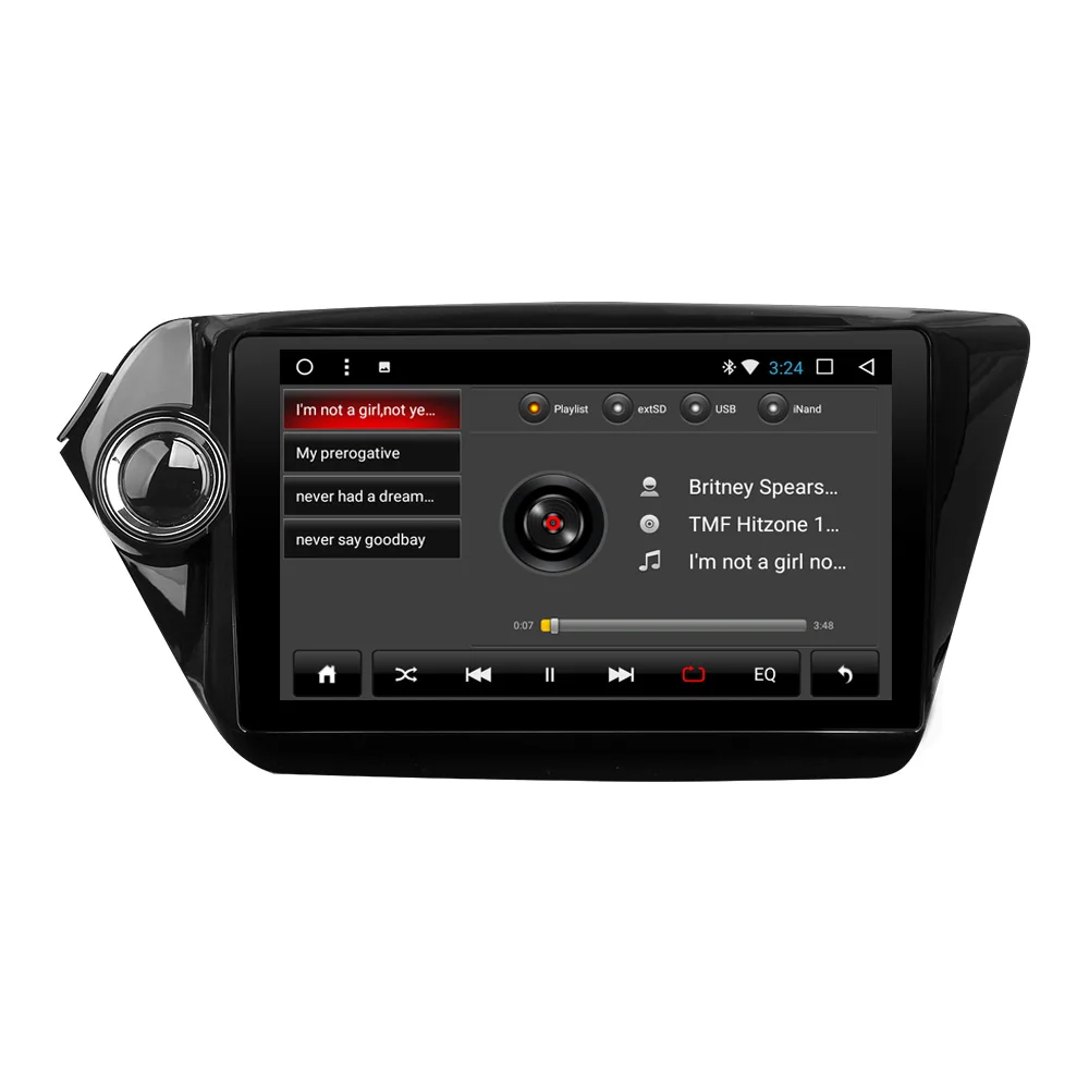 

SZBULOAI android car dvd player gps navigation for Kia RIO 2010 2011 2012 2013 2014 2015 car radio stereo dvd gps