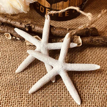 

10pcs Resin Artificial Starfish Five Finger Starfish DIY Craft Marine Decoration Sea Party Decorations Beach Coastal Ornaments