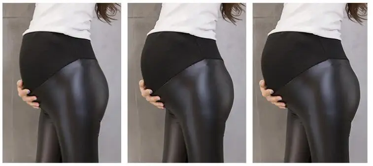 Spring Autumn Korean Women Pants For Pregnant PU Leggings For Maternity Fashion Trousers Plus Size Pregnancy Clothes BC1127-1 Spring Autumn Korean Women Pants For Pregnant PU Leggings For Maternity Fashion Trousers Plus Size Pregnancy Clothes BC1127-1