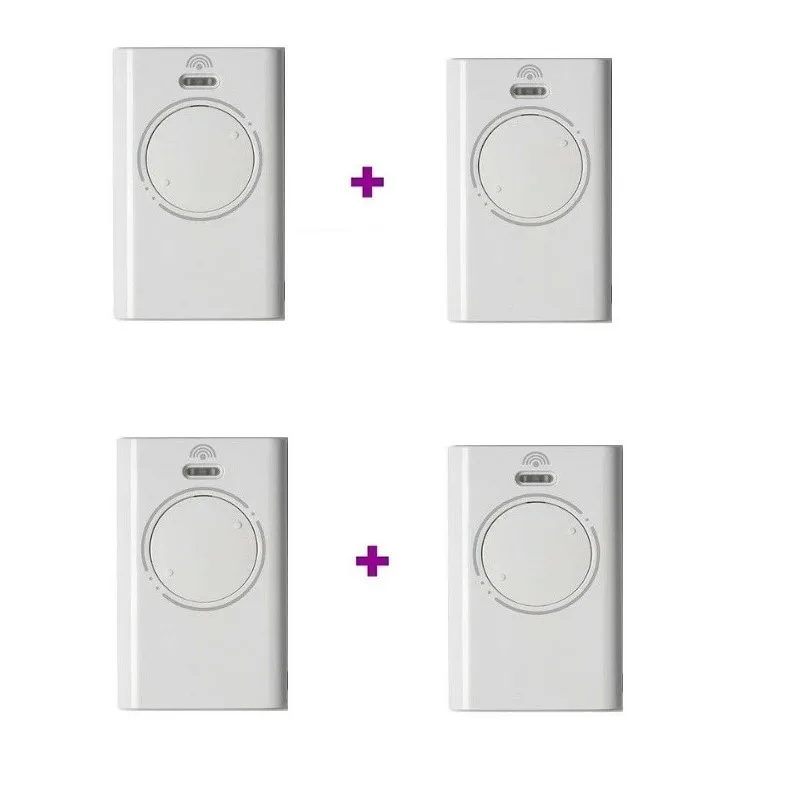 

4PCS The remote for FAAC XT2 433 SLH Universal Remote Control replacement