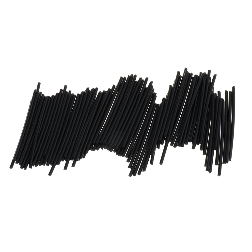 100 pcs ABS Plastic Guitar Side Dot Markers Rods Fretboard Position Marker Inlay Dots Black Guitar Accessories
