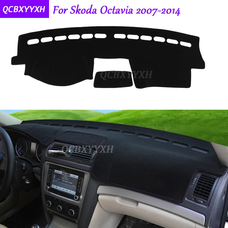Для Skoda Octavia 2007- коврик на приборную панель защитный интерьер Photophobism коврик тент подушка для автомобиля Стайлинг авто аксессуары