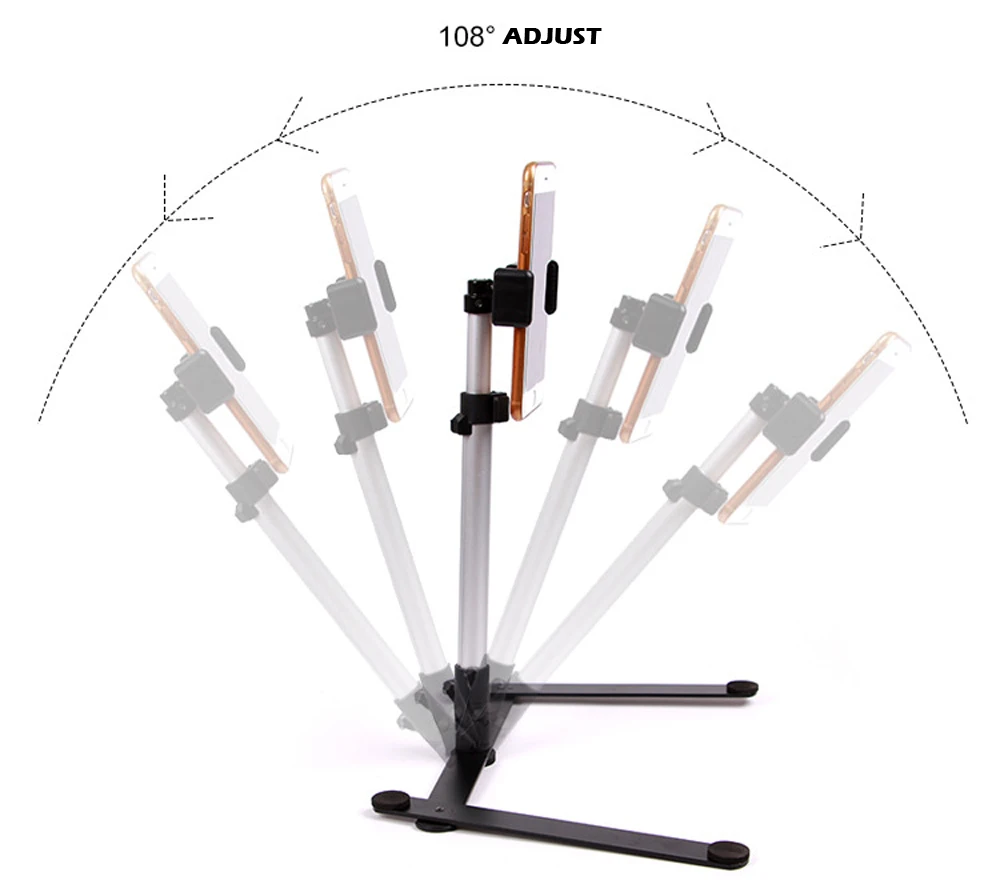 Реверсивный кронштейн для фотосъемки Макросъемка мобильный настольный монопод для фотосъемки штатив