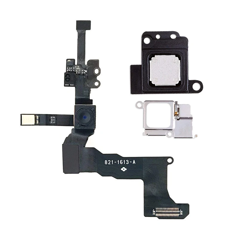 

3pcs/lot for iPhone 5S front camera flex cable + Earpiece Ear speaker Sound + metal Bracket